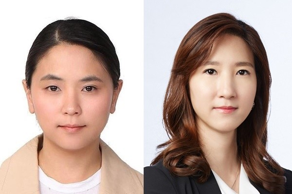 왼쪽부터 박세진 금호리조트 상무, 박주형 금호석화 상무.
