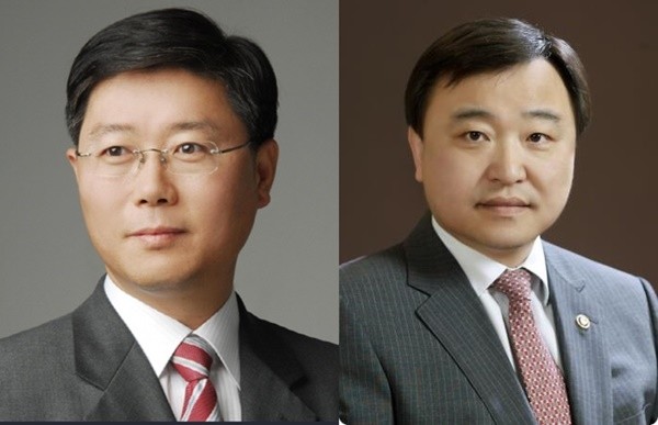 변창흠(왼쪽), 안현호.