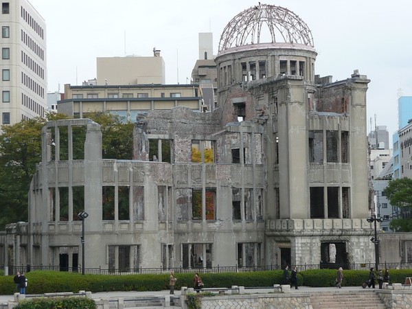 원자폭탄이 떨어진 히로시마돔. /사진=픽사베이