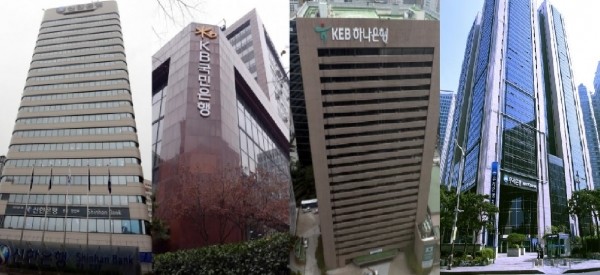 금융당국의 배당성향 20% 제한이 이달 말 끝나는 가운데 금융지주사들이 역대급 중간배당에 나설 것으로 전망된다. /사진=각 은행