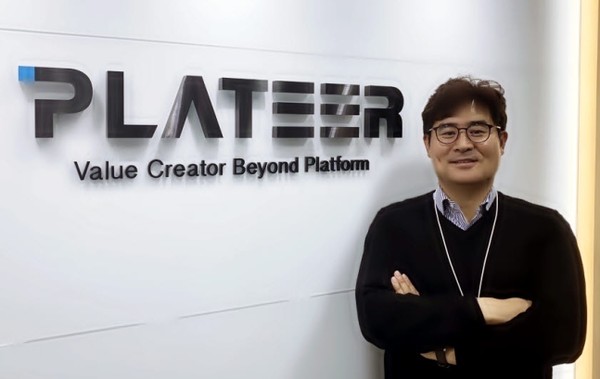 지난주 ‘따상’에 성공했던 플래티어가 3거래일 만에 상한가를 기록했다. 사진은 이상훈 플래티어 대표. /사진=플래티어