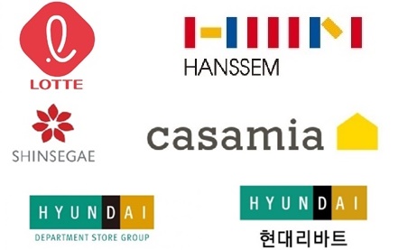 백화점 빅3의 경쟁이 유통에 이어 가구 분야에서도 시작됐다. /사진=각 사