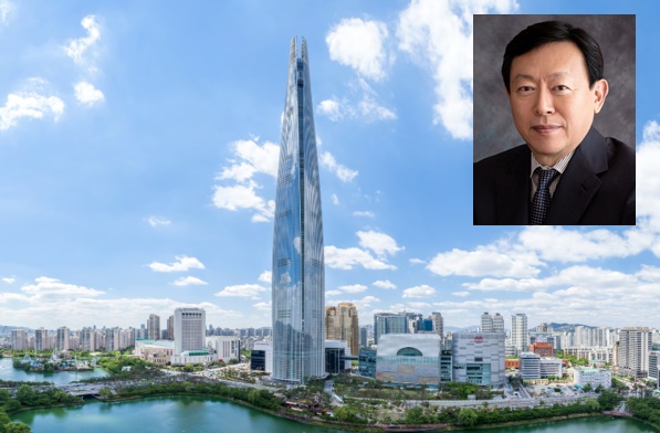 신동빈 회장의 국정농단 사건 관련 혐의가 사내이사 선임에 발목을 잡고 있다. /사진=롯데그룹