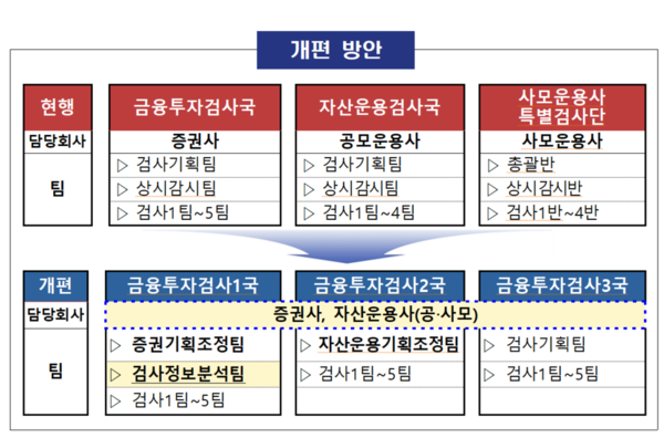 금융감독 당국은 사모펀드 불완전 판매 등 위법행위에 효과적으로 대응하기 위해 검사역량을 대폭 강화한다. /자료=금융감독원
