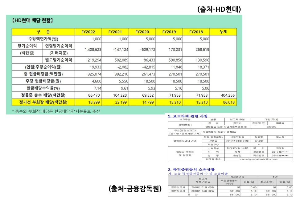 자료 4. /출처=HD현대, 금융감독원