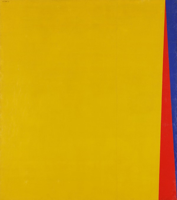 윤형근, '69-E8', 1969, 면천에 유채, 165×145cm, 국립현대미술관 소장
