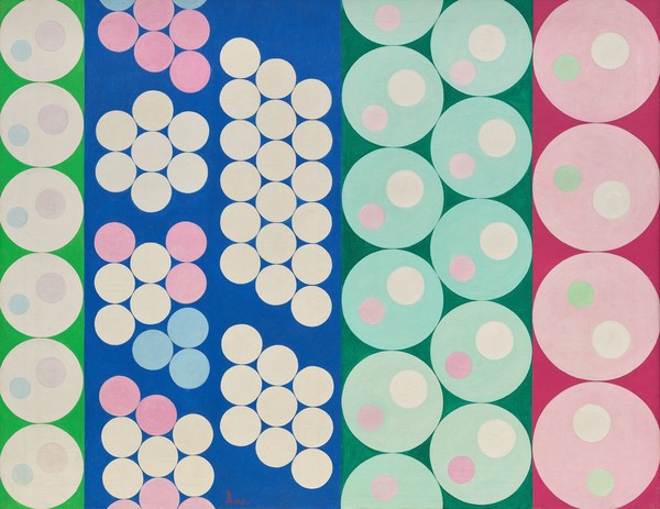 변영원, '합존 97번', 1969, 캔버스에 유채, 91×116cm, 국립현대미술관 소장