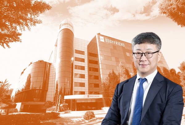 바디프랜드 강웅철 사내이사. /그래픽=뉴스웰, 사진=바디프랜드