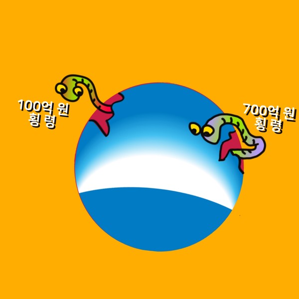 우리은행 젊은 행원의 횡령은 확률 희박한 ‘꼬리 위험’이 아닐 것이다. /일러스트=조수연 편집위원
