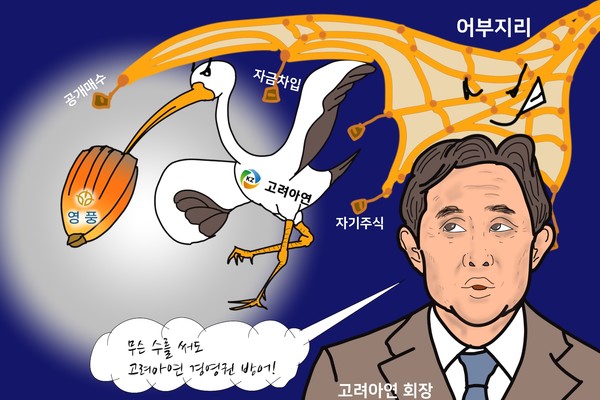 결국 고려아연은 ‘자본시장의 봉’이 되나? /일러스트=조수연 편집위원
