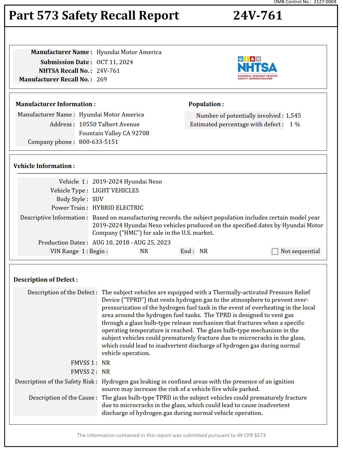 자료 4. /출처=NHTSA