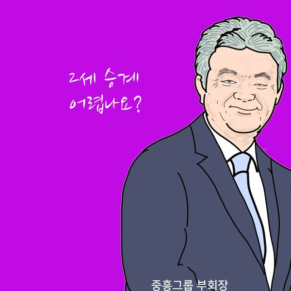 이재명표 공정 가늠자 ‘중흥그룹 정창선-정원주 승계’ /일러스트=조수연 편집위원