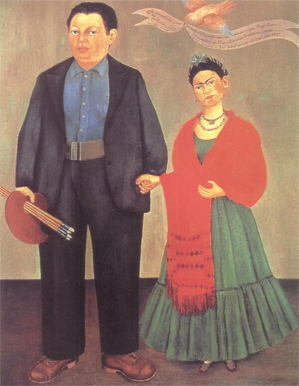 프리다와 디에고 리베라, 1931, 100x79cm