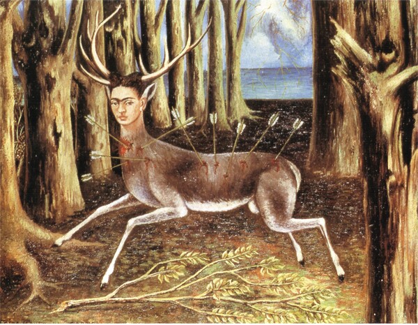 상처 입은 사슴, 1946, 22.4x30cm