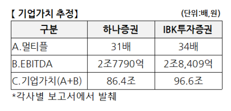 자료 2./출처=하나증권 및 IBK투자증권 자료 발췌 및 재구성