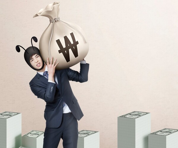 지난해 가계 빚 증가율이 4년 만에 최고치를 기록한 것으로 나타났다. 국내 주식시장 강세에 ‘빚투’(빚을 내어 투자) 등 영향으로 풀이된다. /사진=클립아트코리아