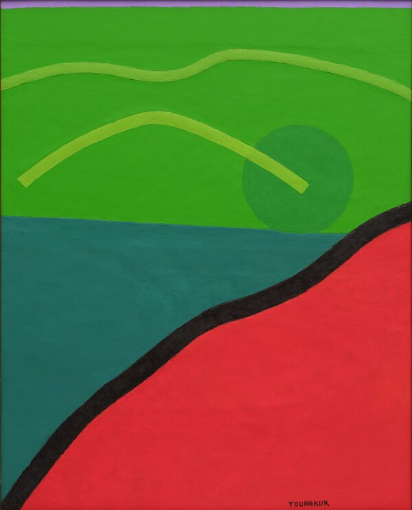 작품(Work), 1989, 캔버스에 유채, 100×81cm