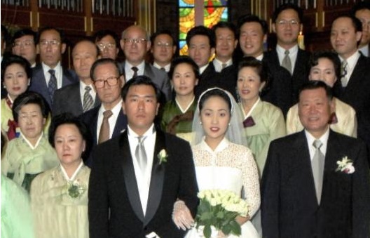 정의선-정지선 결혼 사진/사진=인터넷커뮤니티