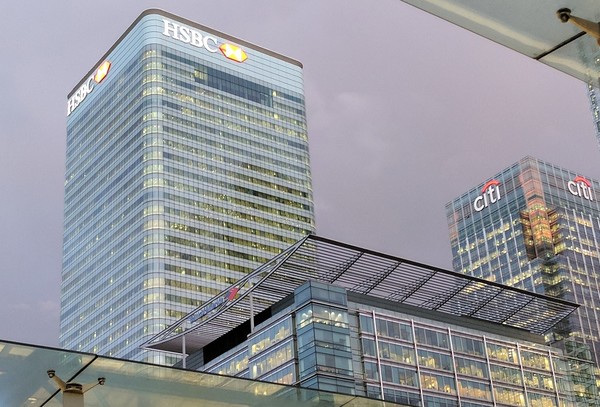 영국 런던의 카나리워프에 있는 HSBC그룹 본사 건물. HSBC의 전신인 홍콩은행은 우리나라에 처음 들어온 외국은행이다. /사진=픽사베이